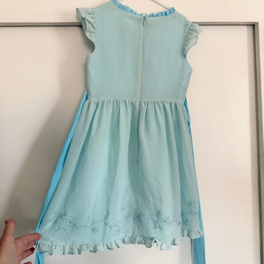 American Girl petals and posies blue dress for girls 7